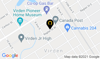 Virden Meter Services Ltd in Virden map