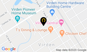 Virden Water & Portables Ltd in Virden map