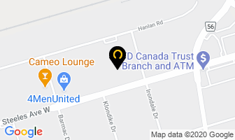 Virgo Electric in Vaughan map
