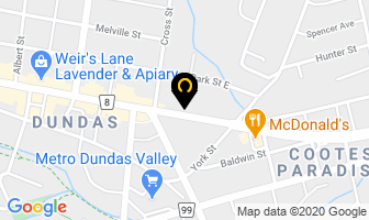 Virtual Creations Inc in Hamilton map