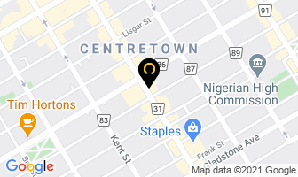 Virtual Dimensions Inc in Guelph map