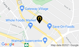 Virtual Sun Tanning Salon in Victoria map