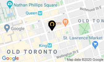 Vision Capital Corp Jeffrey Olin in Toronto map