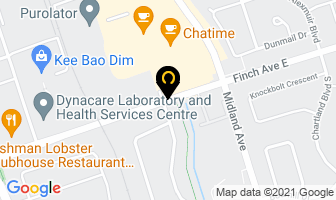 Vision Marketing Inc in Scarborough map