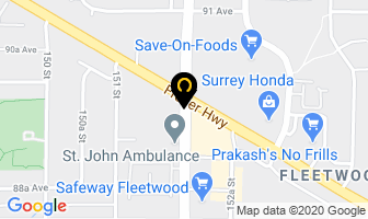 Vision Nail & Skin Care Centre in Surrey map