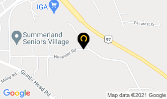 Vision Quest Photographics in Summerland map
