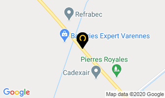 Vision Vitres D'autos & Accessoires in Varennes map