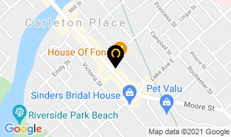 Visions Bowling Centre in Carleton Place map