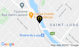 Visipro Inc in Rivière-du-Loup map