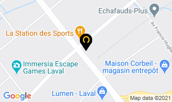 Visite Virtuelle 360 in Beauharnois map