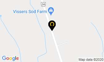 Vissers Sod Farm in Southampton map
