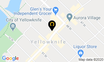 Vital Abel House in Yellowknife map