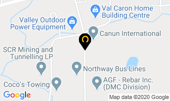 Vital Drilling Services in Sudbury map