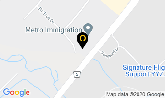 Vital Safety Services in Mississauga map