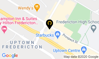 Vitalaire Canada Clinic in Fredericton map