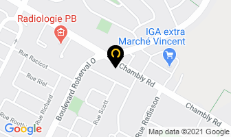 Vitalia Massage in Longueuil map