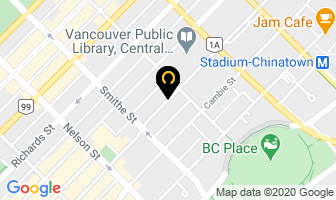 Vitality Clinic in Vancouver map