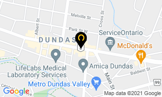 Vitality Physiotherapy & Associates in Dundas map