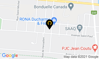 Vitech Electrique Inc in Saint-Césaire map