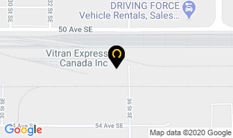 Vitran Express Canada Inc in Calgary map