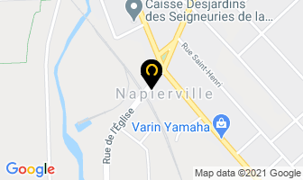 Vitrerie Napierville Inc in Napierville map