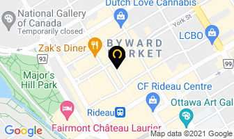 Vittoria Trattoria in Guelph map