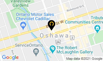 Viva Burritos in Oshawa map