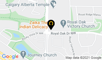 Viva Musica Studio in Calgary map