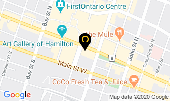 Vivos Web Inc in Hamilton map