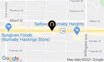 Vogue Hair Studio in Burnaby map