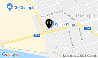 Vogue Optical in Dieppe map