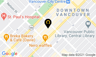 Vogue Theatre in Toronto map
