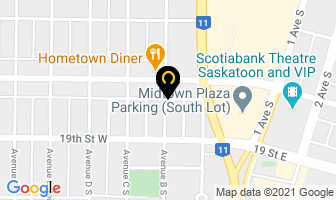 Void Gallery in Saskatoon map