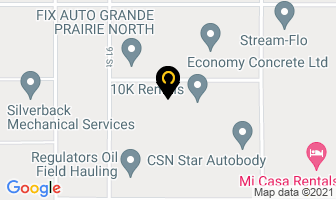 Voltage Wireline Inc in Grande Prairie map
