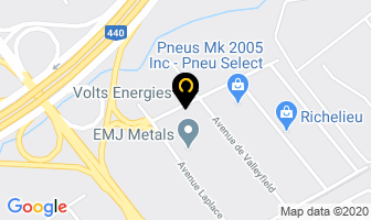 Volts Energies in Beauharnois map