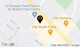 Volunteer Mississauga Brampton Caledon in Brampton map
