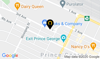 Volunteer Prince George in Prince George map