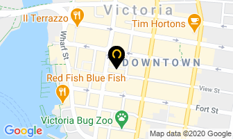 Volunteer Victoria in Victoria map