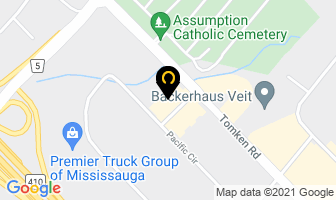 Vontra Imports Ltd in Mississauga map