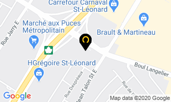 Vortex Conseils in Brantford map