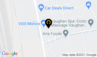 Vos Motors in Vaughan map