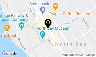 Vossos Luoma & Associates in North Bay map