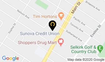 Voth Family Therapy in Selkirk map