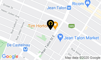 Voxel Lan Inc in Montreal map