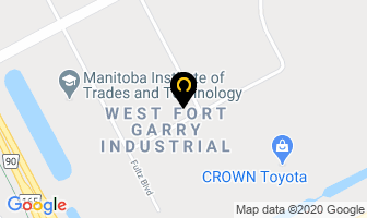 W L T Distributors Inc in Winnipeg map