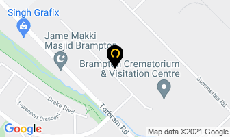 W Tp Equipment in Brampton map