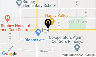 W5 Steamin' & Cleanin' in Rimbey map