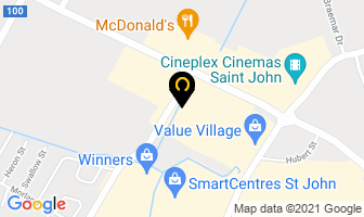 Wacky's Floor Design Centre in Saint John map