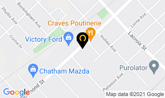 Waddick Fuels - Petro Canada in Chatham-Kent map