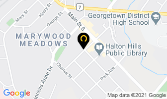 Wagner George F in Halton Hills map